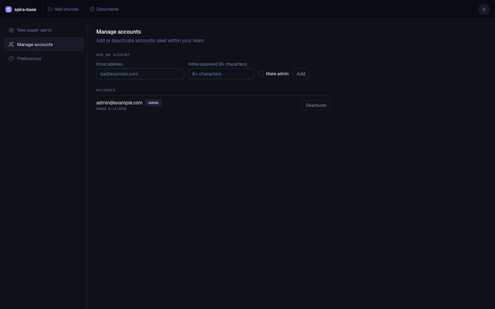 spira-base screenshot 7