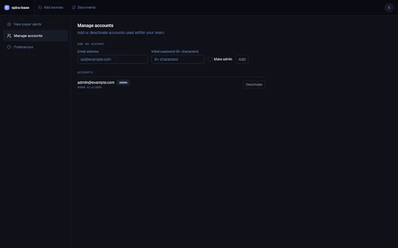 spira-base screenshot 7