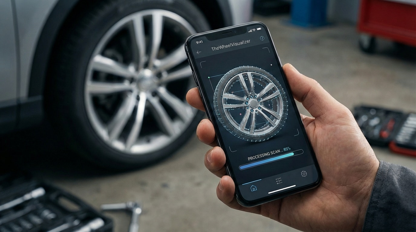 The Wheel Visualizer - Screenshot 2 showing product features and functionality