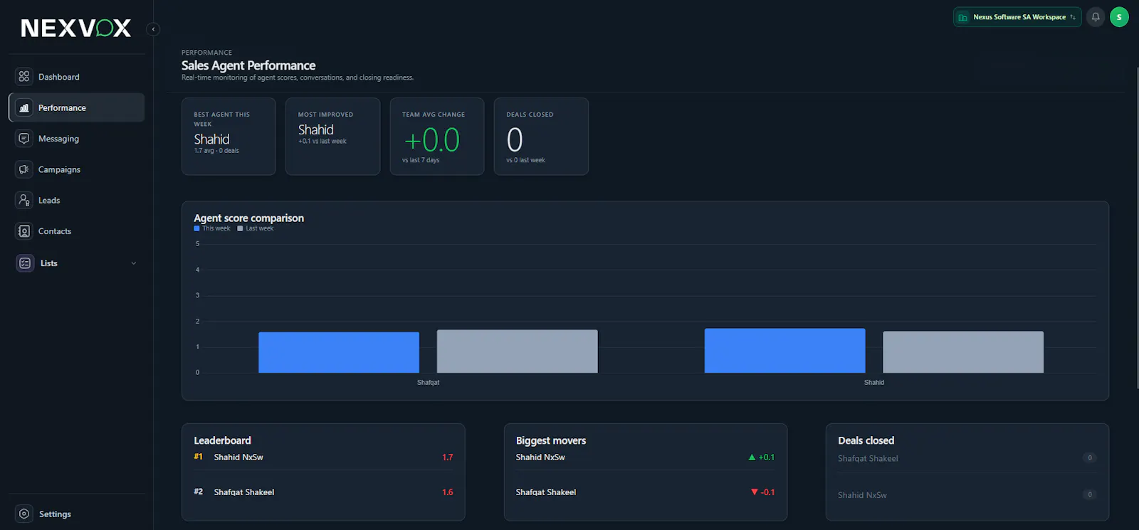 Nexvox screenshot 2