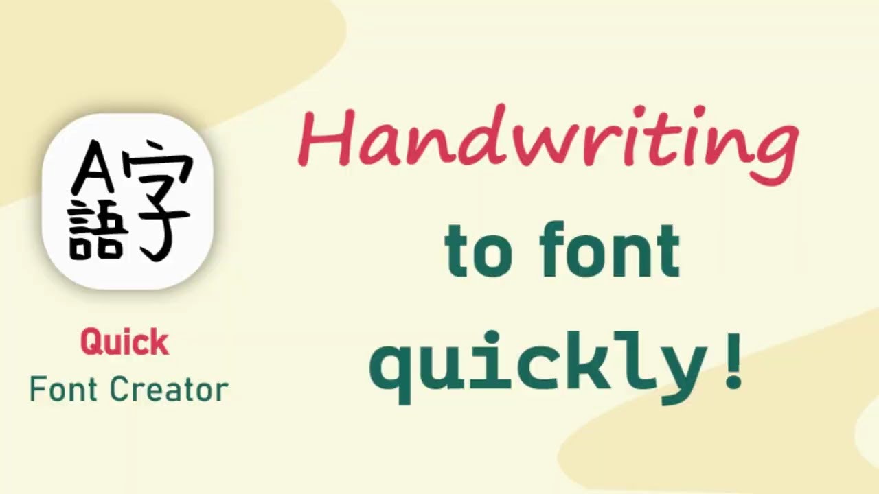 Quick Font Creator gallery image