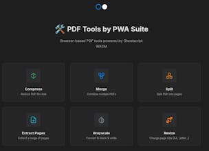PDF Tools - PWA Suite gallery image