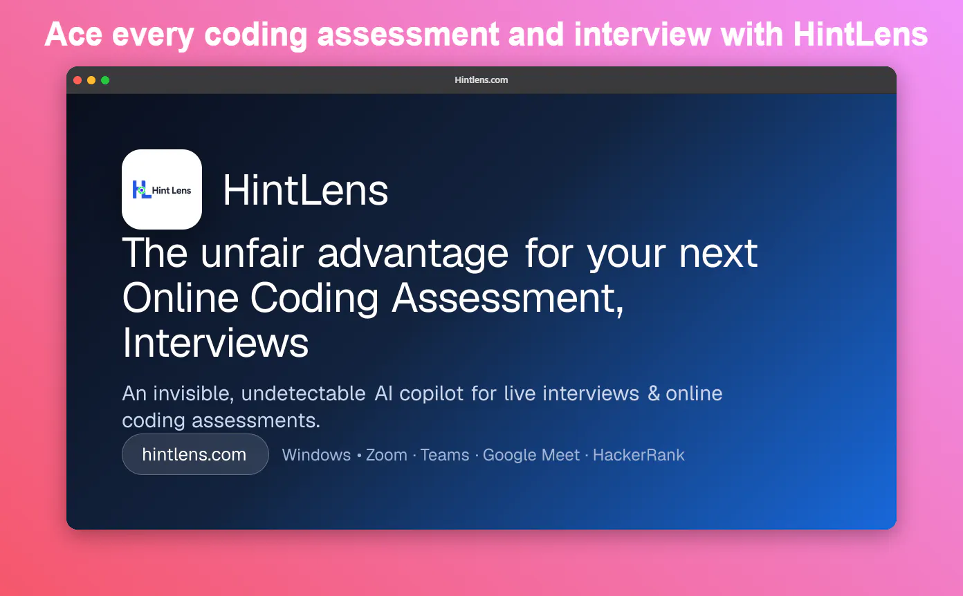 HintLens gallery image