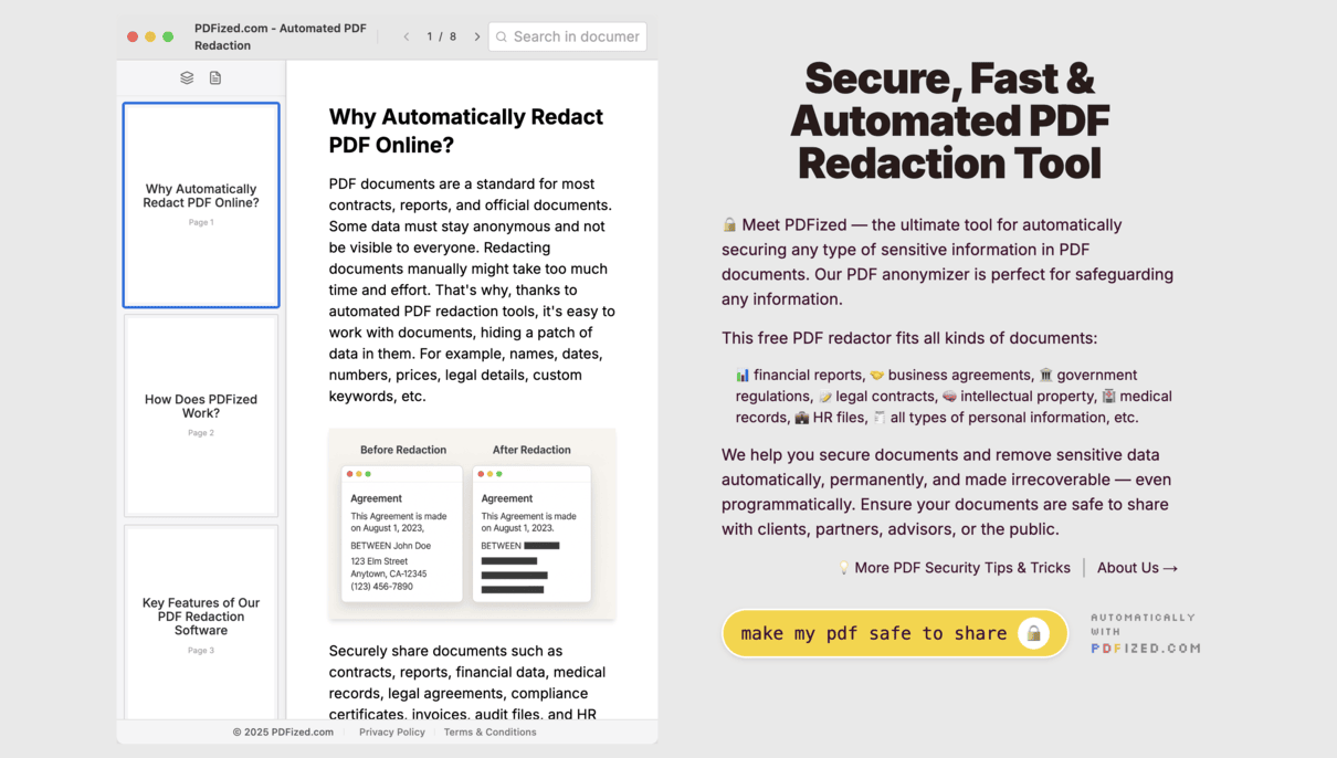 Media Pdfized - Công cụ phân phối PDF tự động để bảo mật tức thì 1