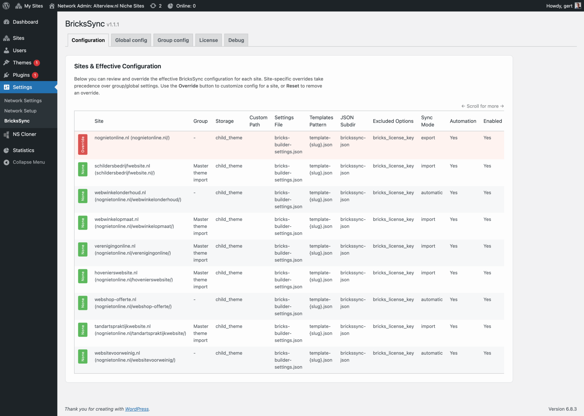 brickssync.com - Screenshot 4 showing product features and functionality