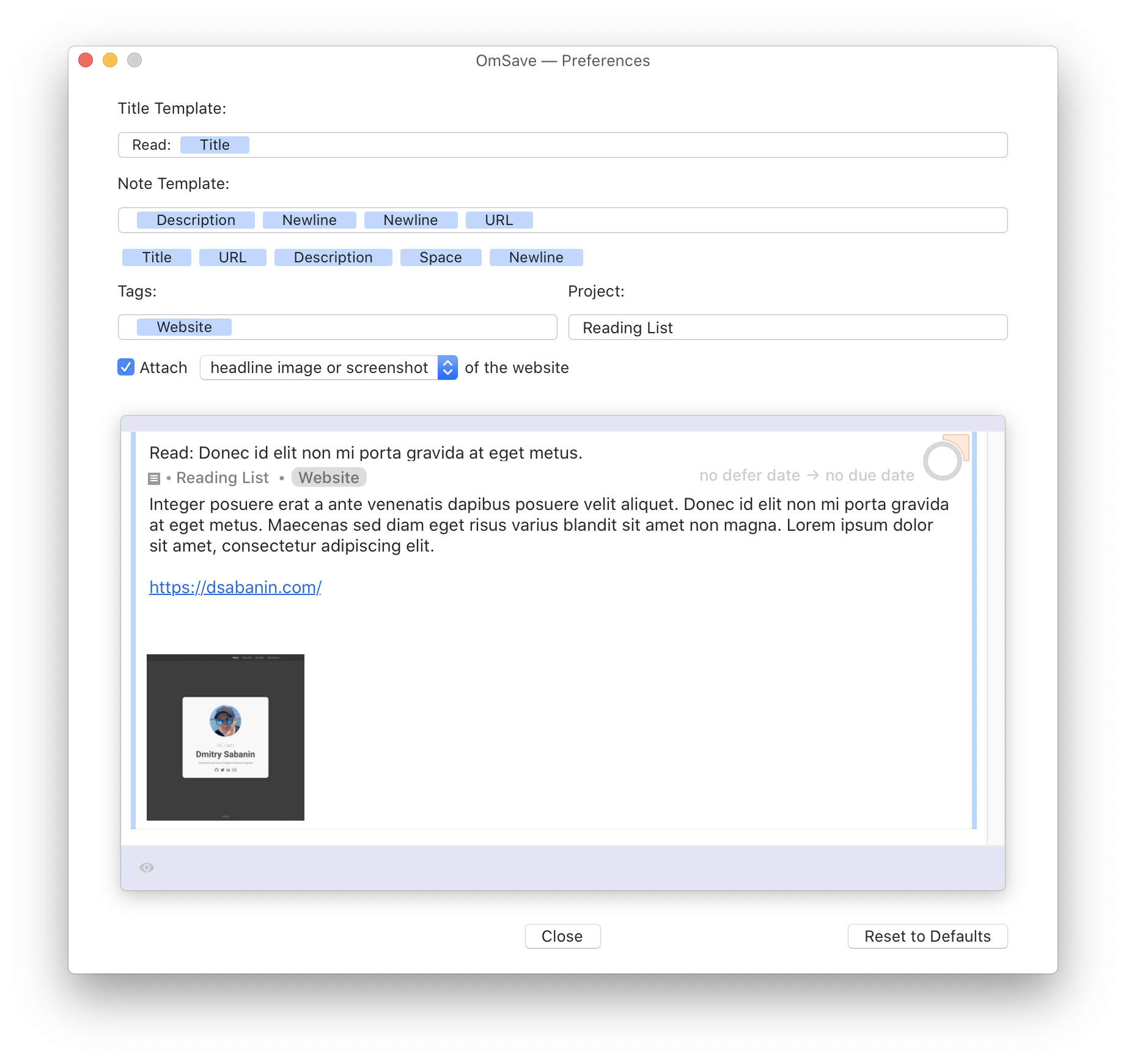 OmSave gallery image