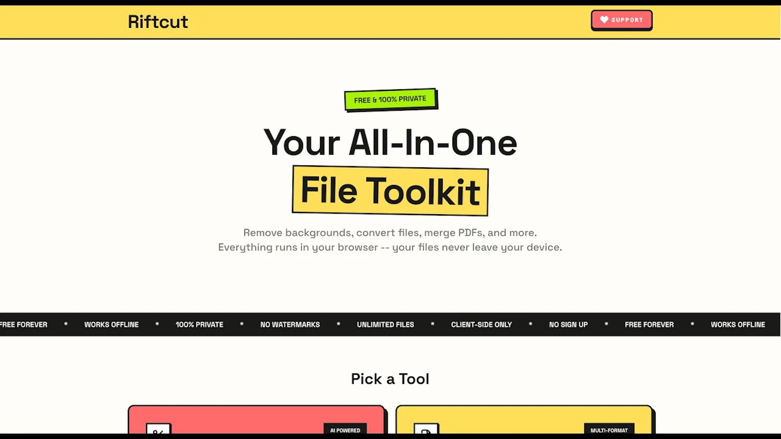 Riftcut screenshot 1 (video preview)