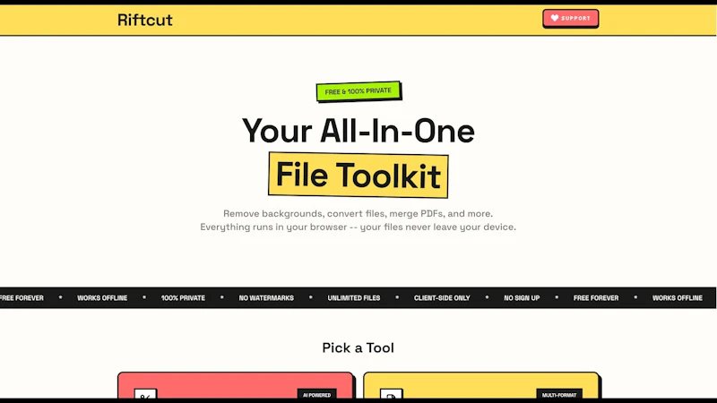 Riftcut screenshot 1 (video preview)