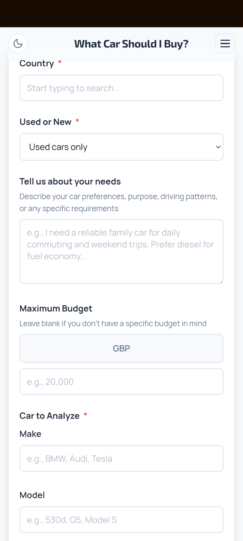What Car Should I Buy? gallery image