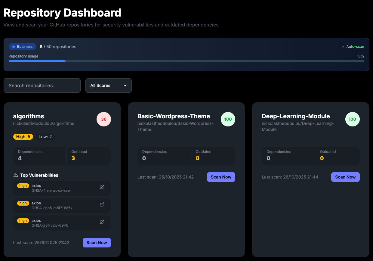 NPMScan - Screenshot 2 preview