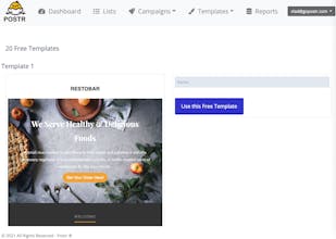 Postr Email Marketing gallery image