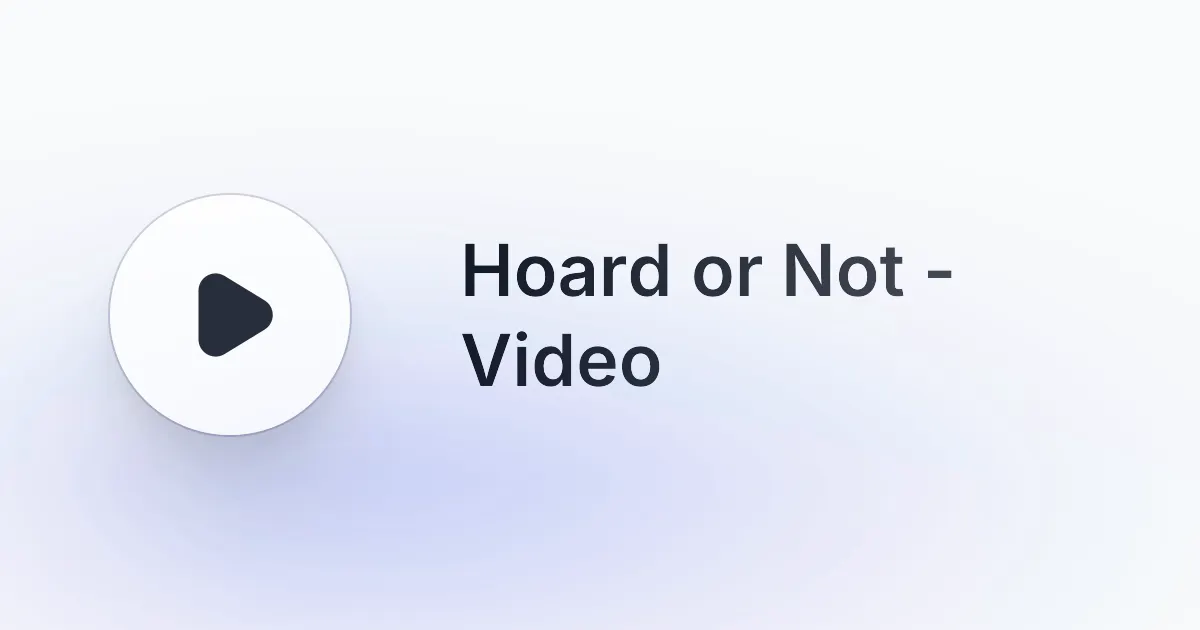 hoard or not  gallery image