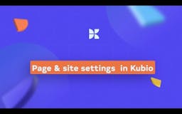 Kubio Builder media 1