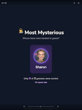 Fun Facts - guess whose fun fact it is! gallery image