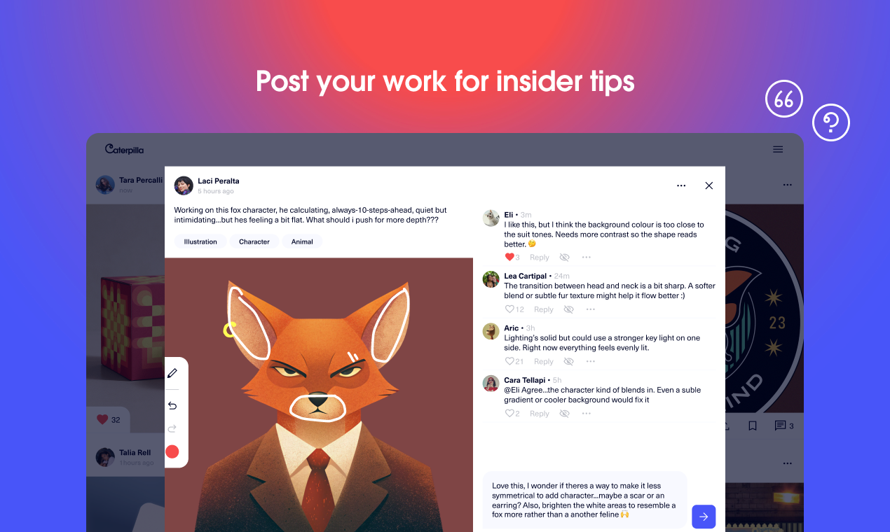 Caterpilla - Screenshot 2 showing product features and functionality