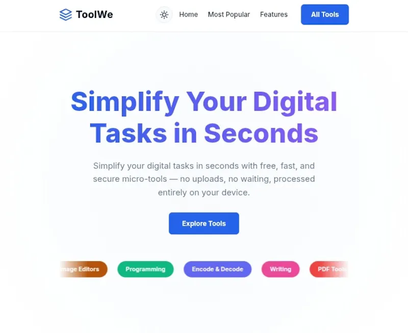 ToolWe screenshot 1