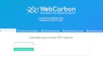 WebCarbon Calculator - digital footprint image