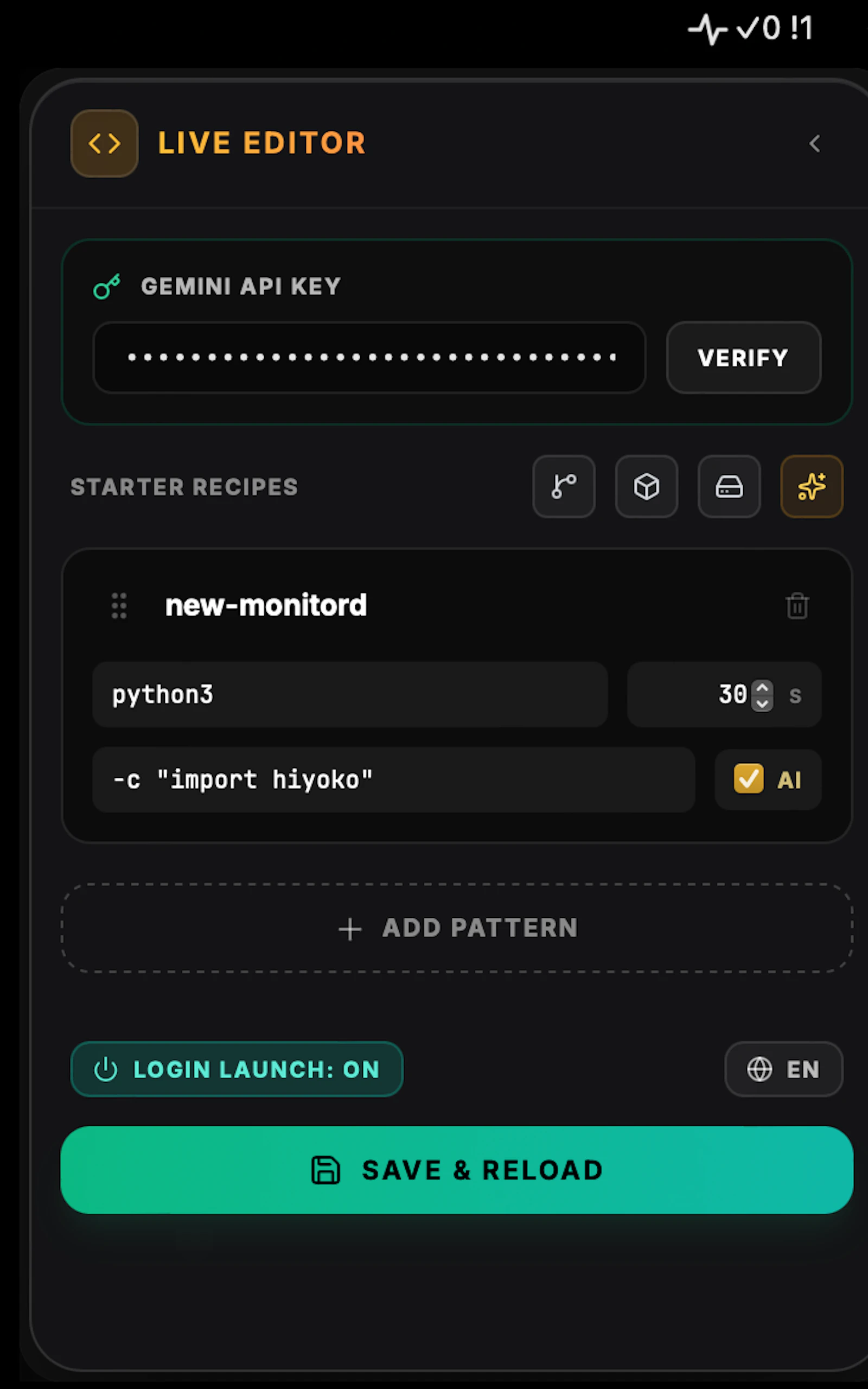 HiyokoBar screenshot 2