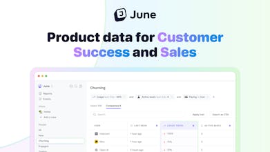 June for Customer Success & Sales gallery image
