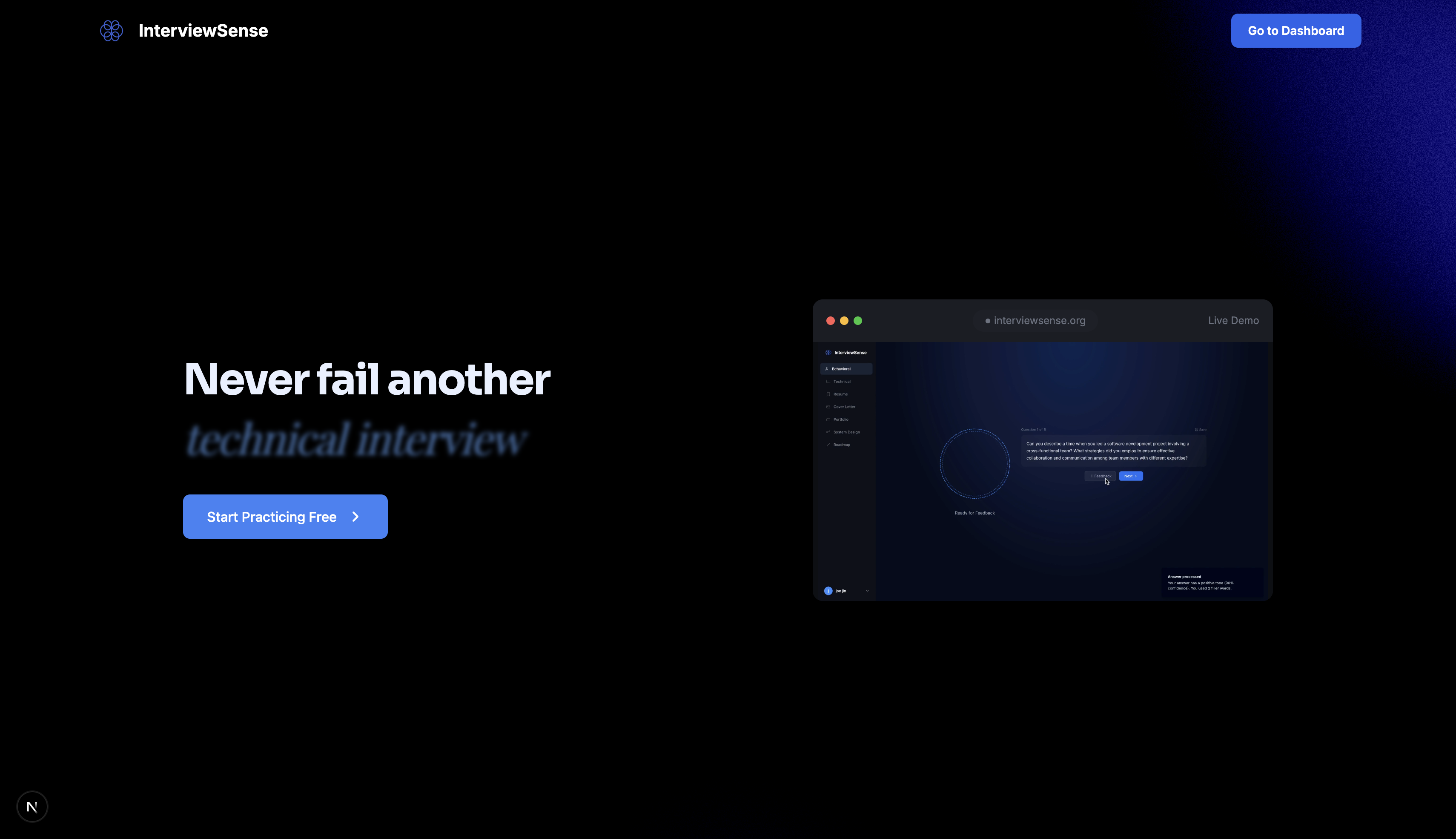 InterviewSense 2.0 gallery image