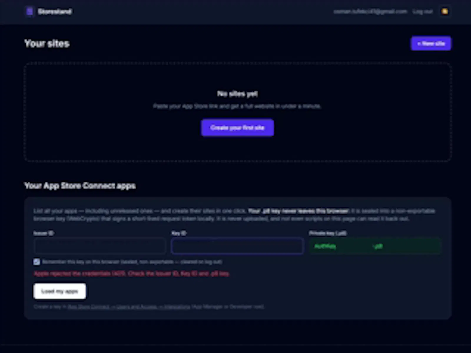 Storestand — launch screenshot 3