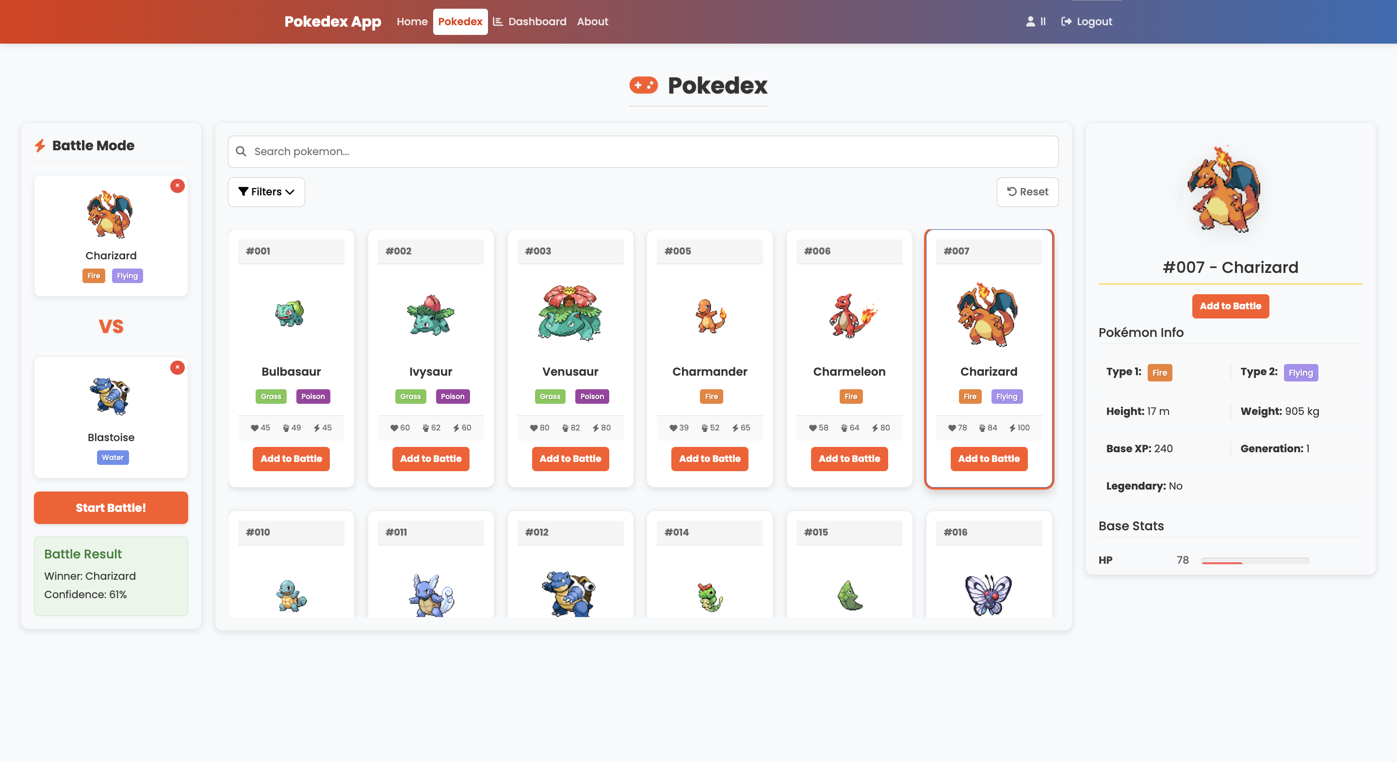 Pokemon ML Project