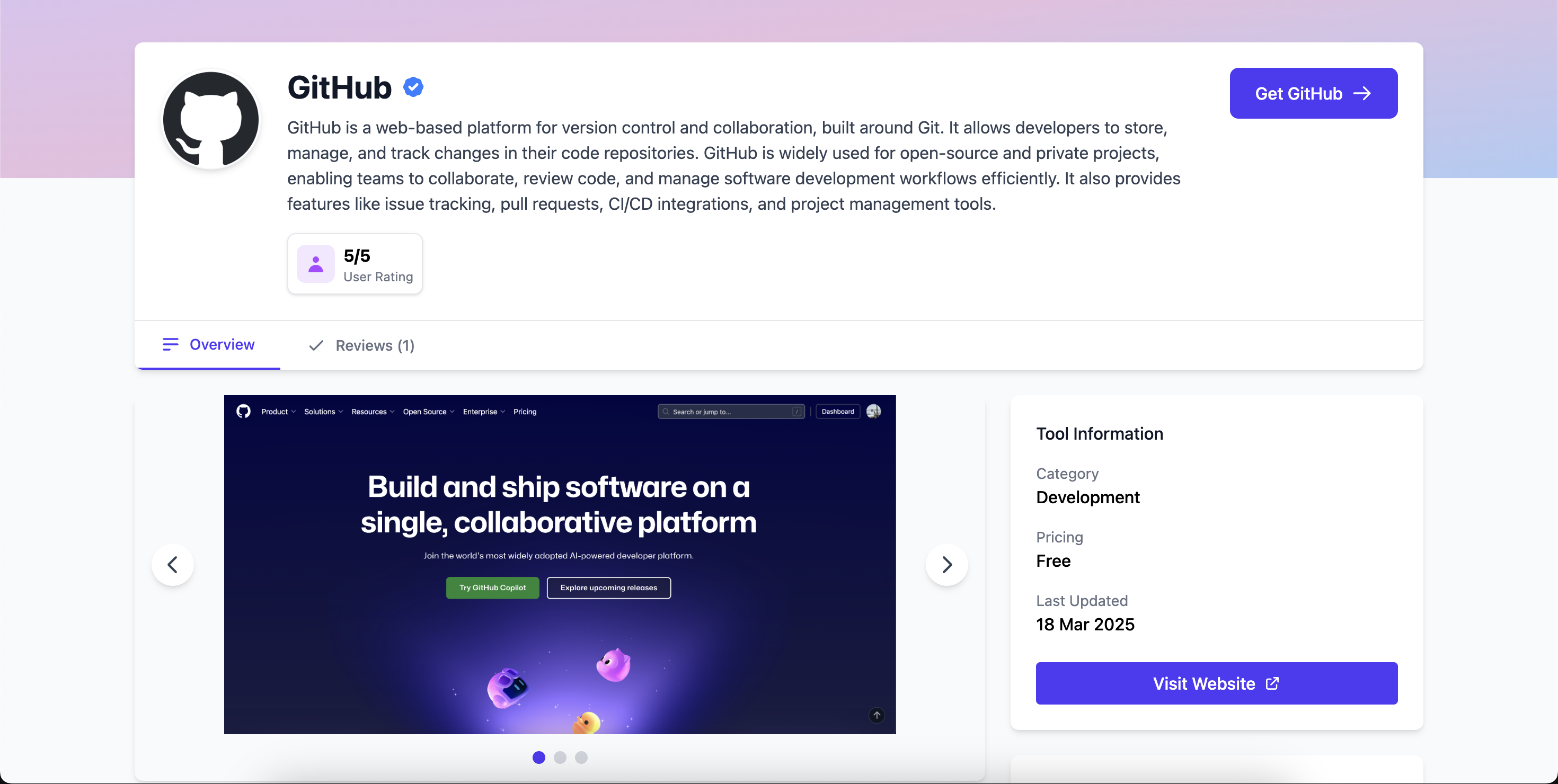 Encuentra tu SaaS - Mercado para descubrir y enumerar sus productos SaaS media 3