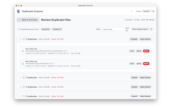 FlipFocus Duplicates Scanner gallery image