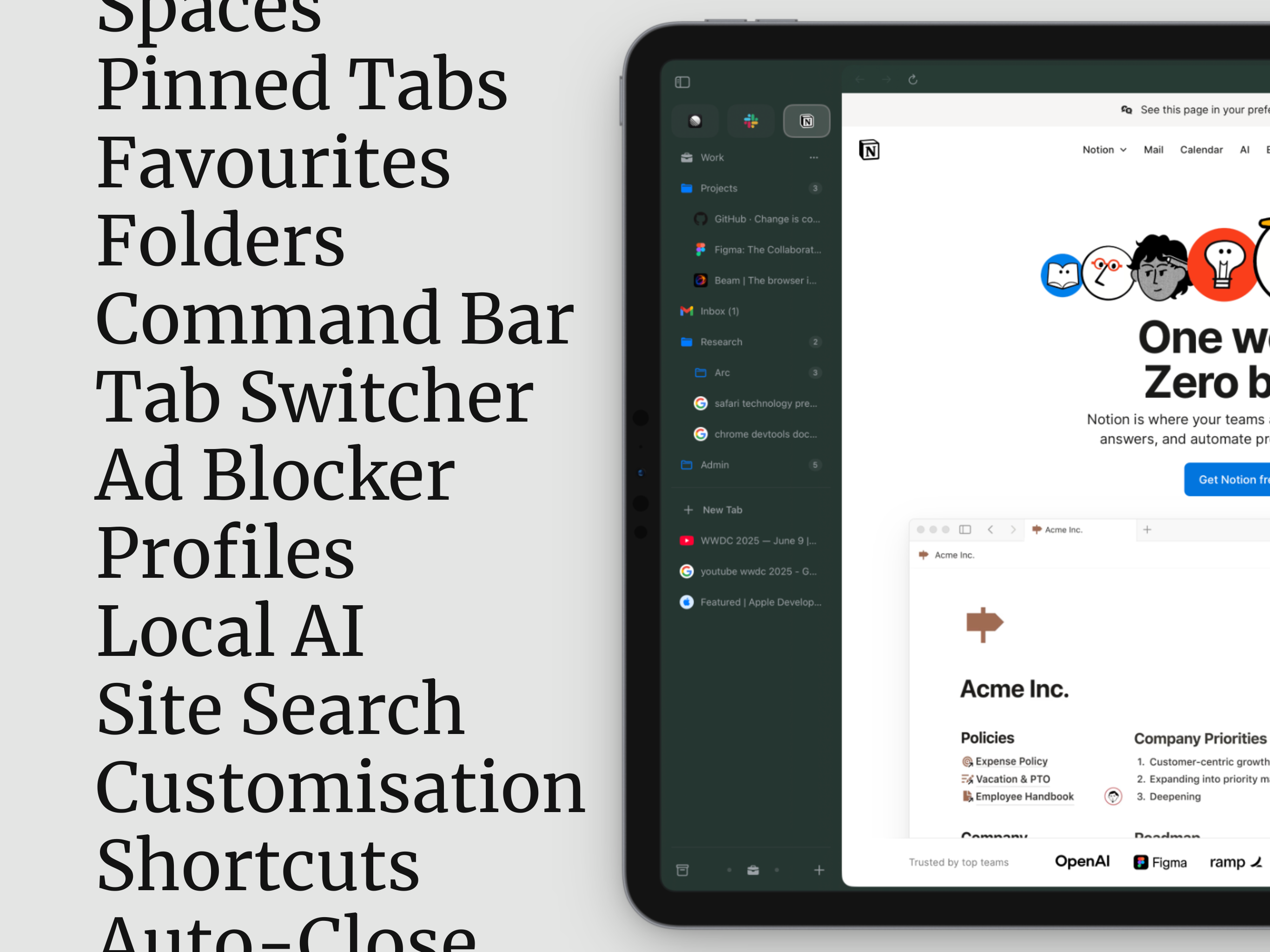 Beam Browser gallery image