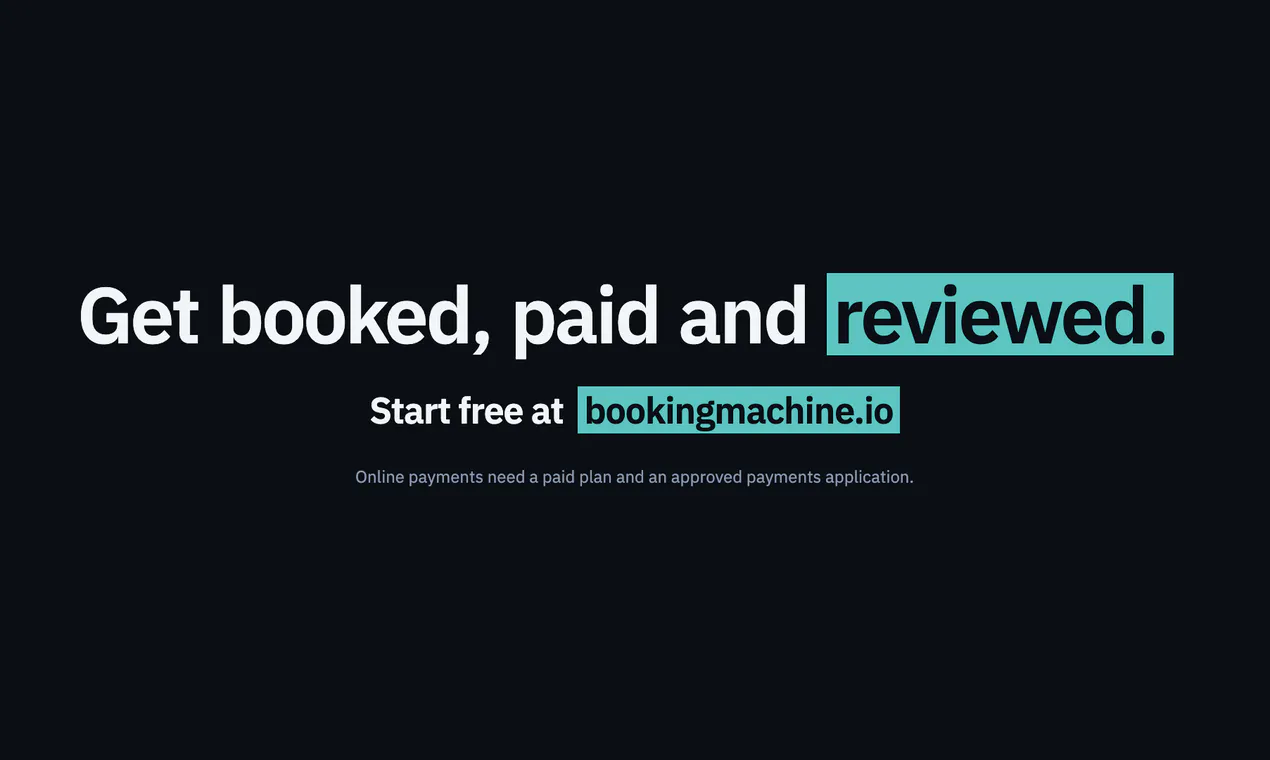 BookingMachine gallery image