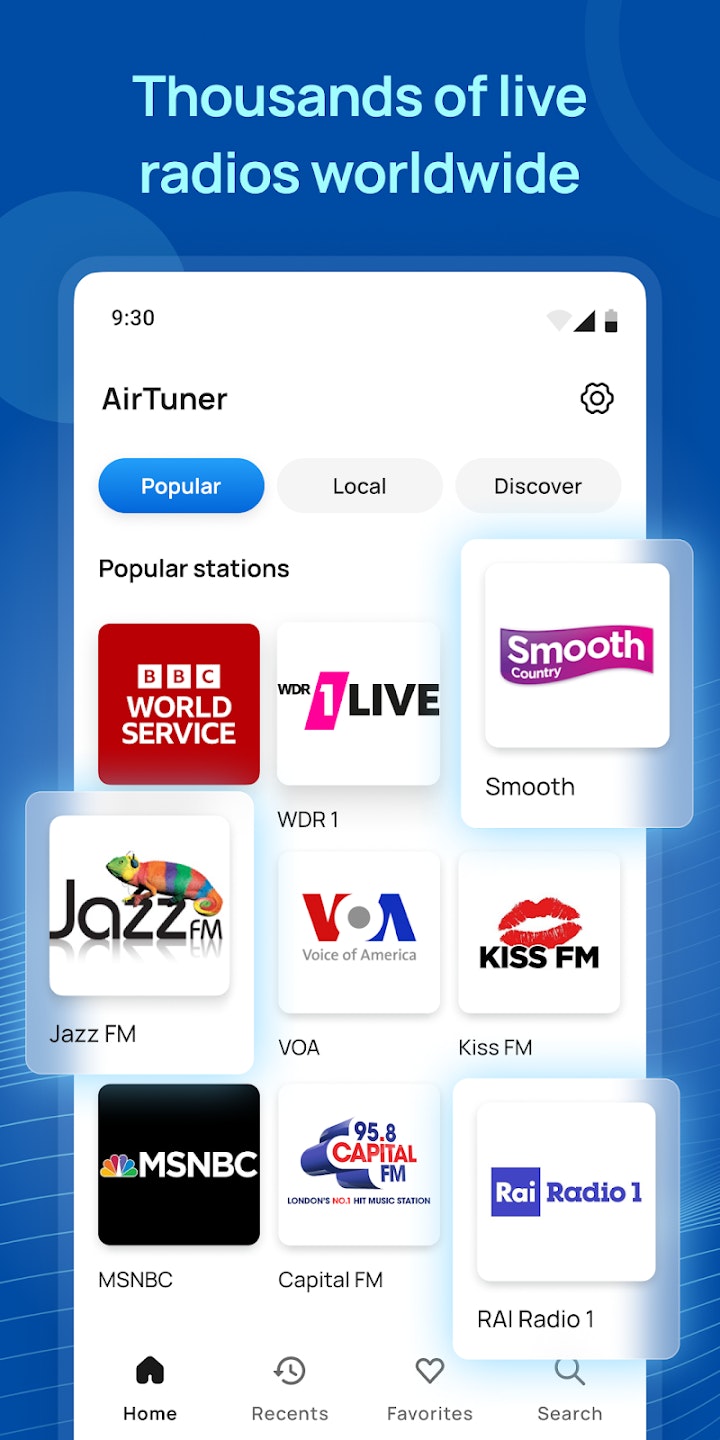 Airtuner - Radyo İnternet ve FM medya 2