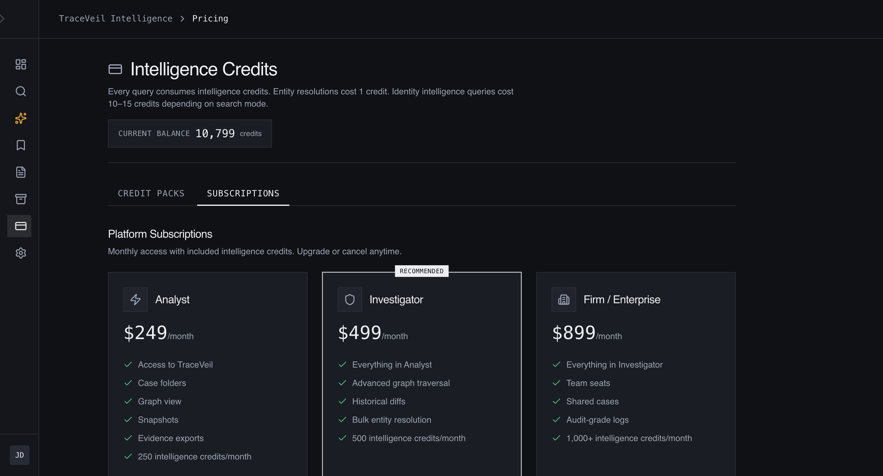 TraceVeil gallery image