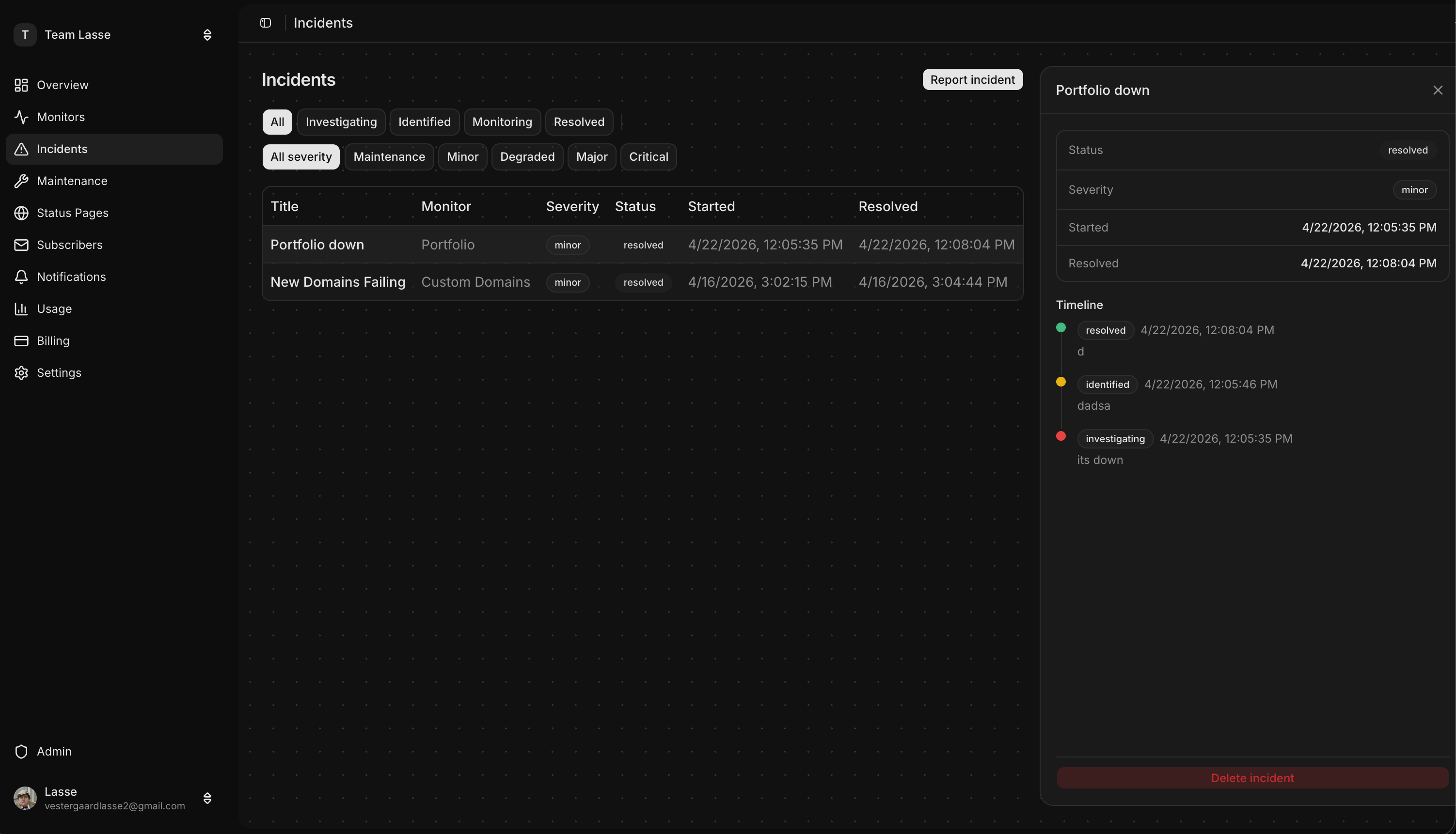 Unstatus gallery image