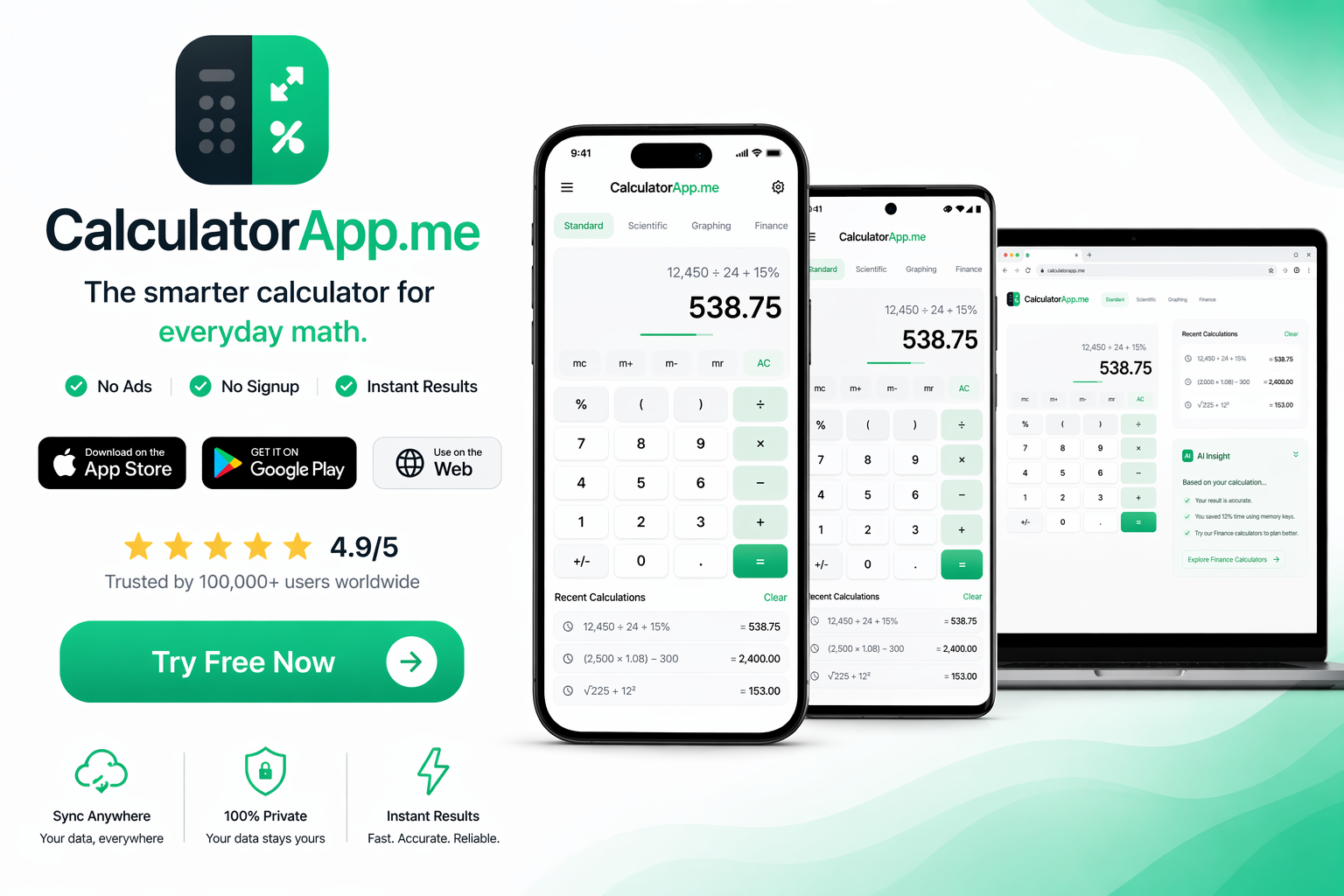 CalculatorApp.me gallery image