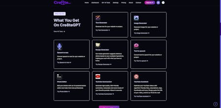 Cre8teGPT gallery image