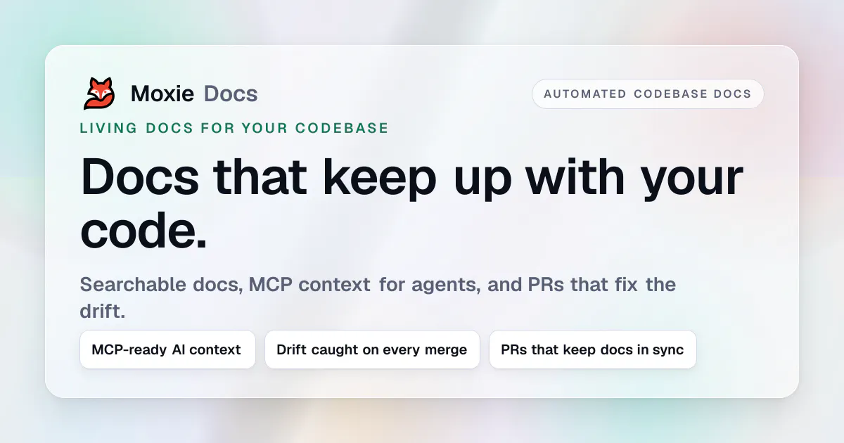 Moxie Docs: Knowledgebases screenshot 1