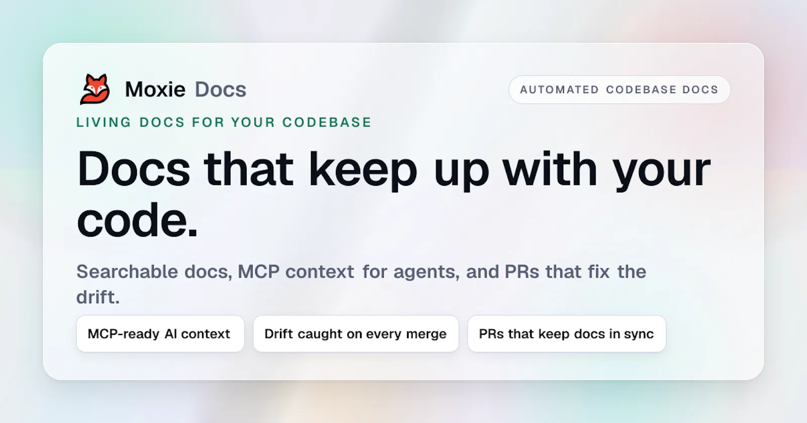 Moxie Docs: Knowledgebases screenshot 2