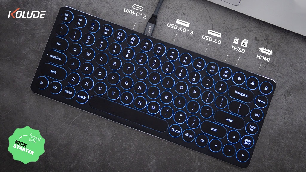 Kolude KD-K2 Aluminum Keyboard