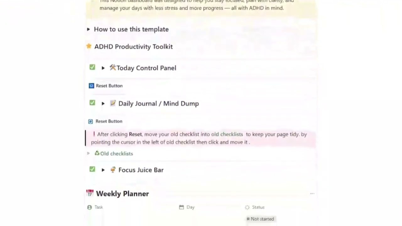 ADHD Productivity Toolkit gallery image