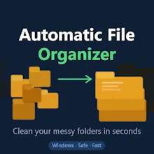 Automatic File Organizer for Windows gallery image