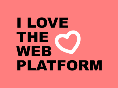 Ik ♥ ️ web