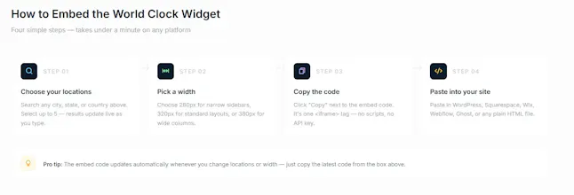 WorldTimePage Clock Widget gallery image