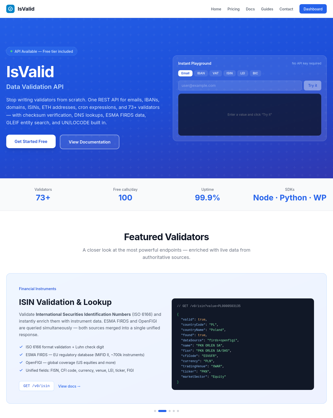 IsValid gallery image