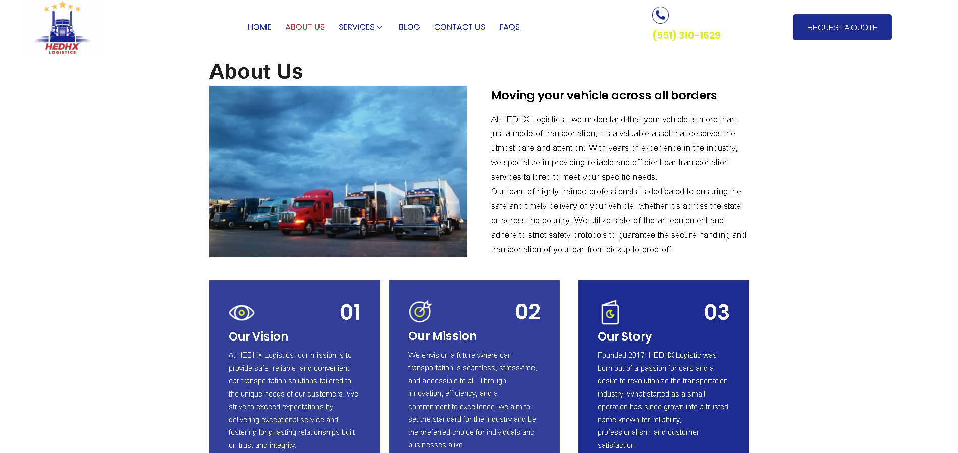 Média Logistique HEDHX - Transport automobile à l'échelle nationale |site officiel 3