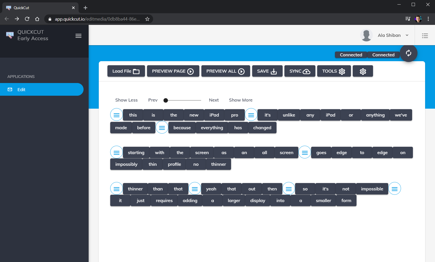 QuickCut.io gallery image