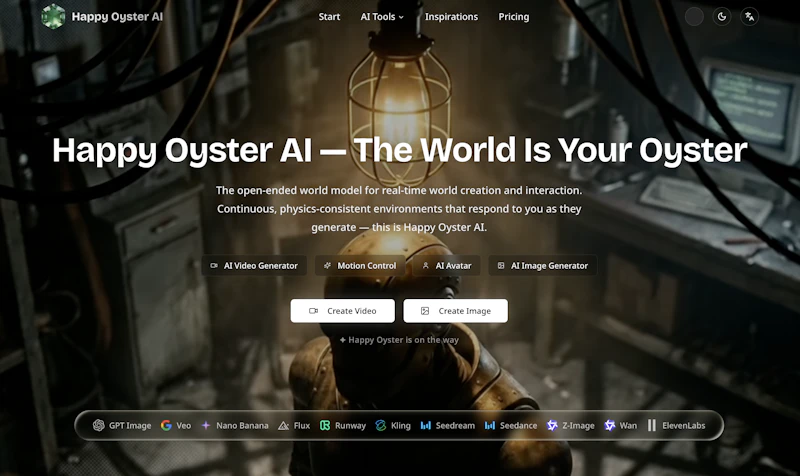 Happy Oyster AI  screenshot 1