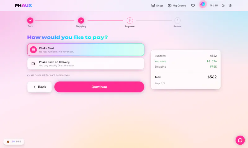 PHAUX screenshot 5