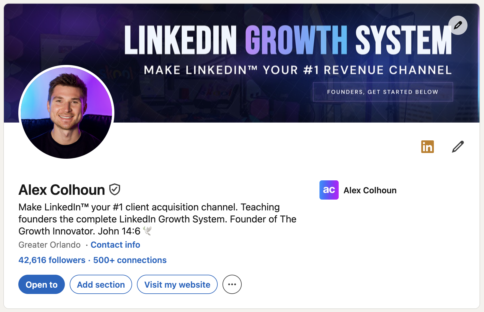 The LinkedIn Growth System gallery image