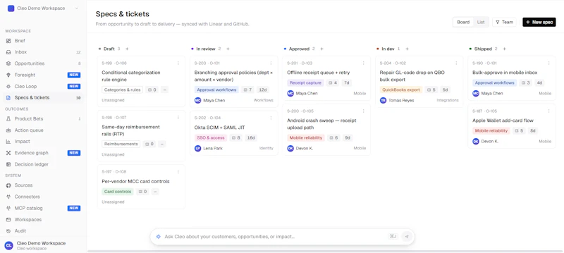 Cleo AI screenshot 2