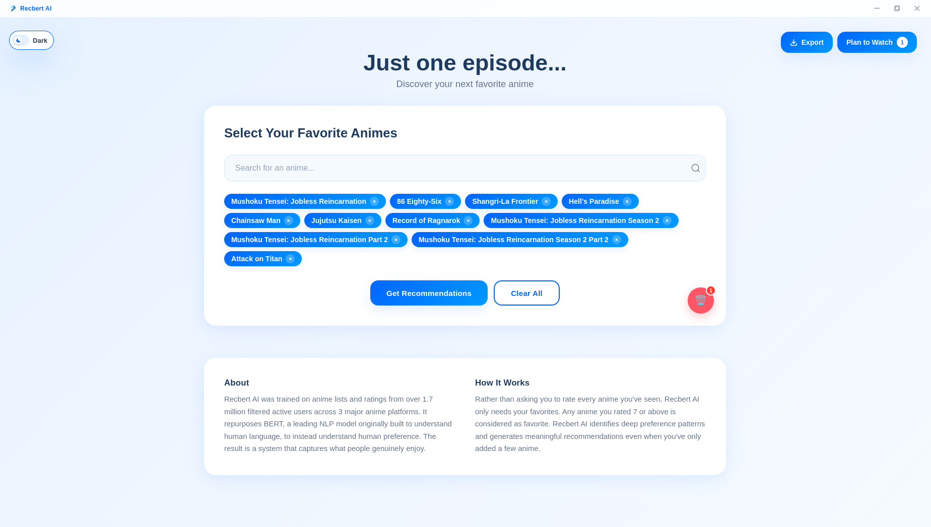 Recbert AI gallery image